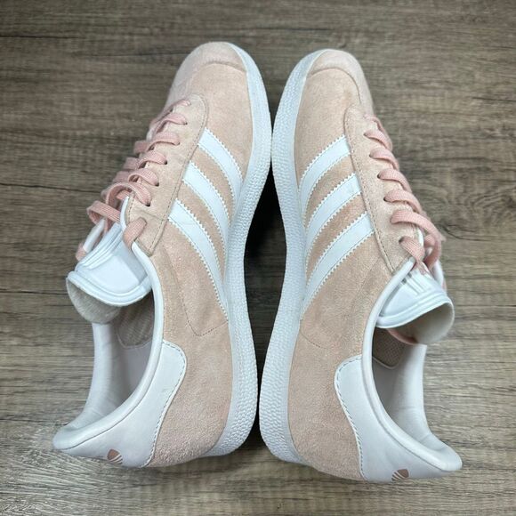 Adidas~Men’s~Gazelle Vapor Pink/White Casual Shoes Sneakers~Size 8.5~BB5472 - Picture 7 of 9